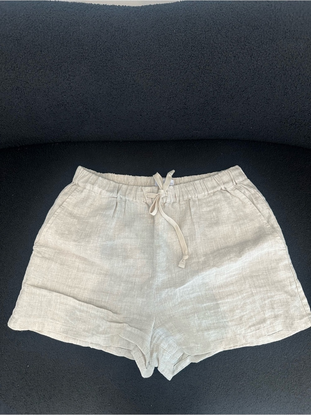 Aritzia Little Moon Linen Shorts